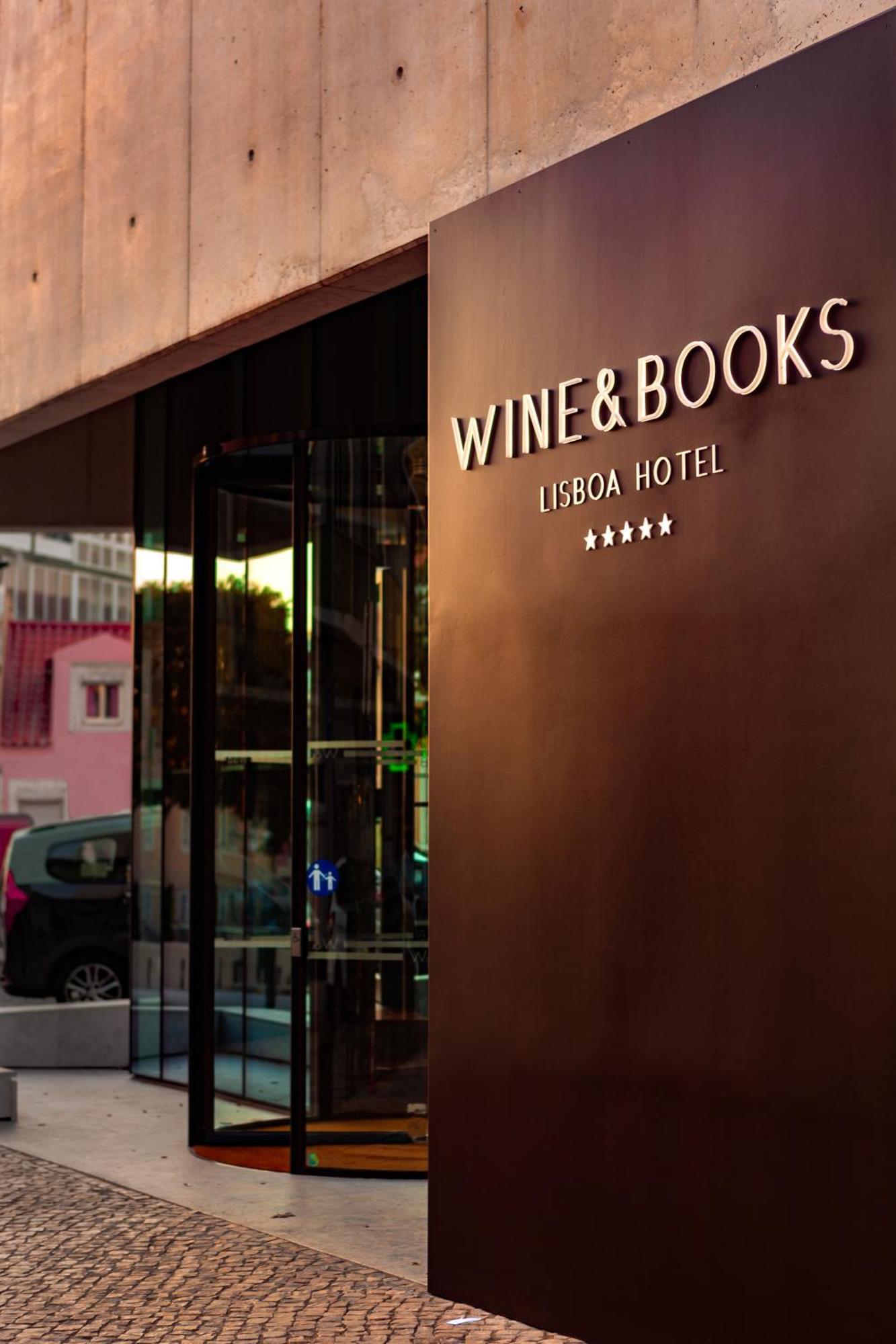 Wine & Books Lisboa Hotel 외부 사진 Wine & Books Hotel